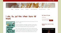 Desktop Screenshot of anngarvin.net